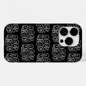 Honden Meauw Case-Mate iPhone Case (Achterkant (horizontaal))