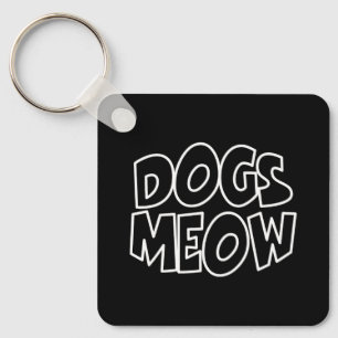 Honden Meauw Sleutelhanger