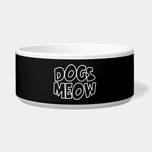 Honden Meauw Voerbakje