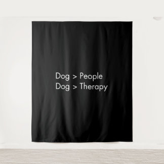 Honden Mensen Hond Therapie Wandkleed