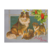 Honden met Kerstmis