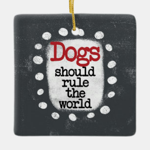 Honden moeten het Ornament regeren