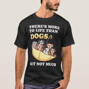 Honden ondersteboven Umbrella Dog Puppy Pet Fan T-shirt