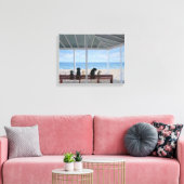 Honden OogUitzicht Canvas Afdruk (Insitu (Woonkamer))