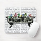 Honden op sofa muismat (Met muis)