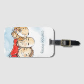 Honden Ouders Bagagelabel (Voorkant (horizontaal))