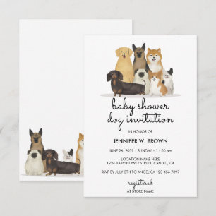 Honden Pug Franse buldog corgi Kaart