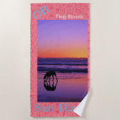 Honden Regel! Strandlaken (Voorkant)