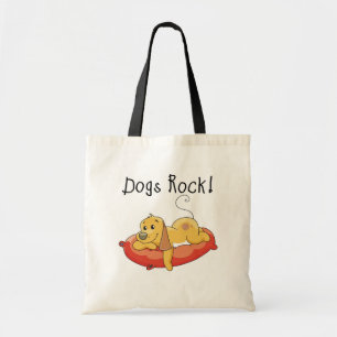 Honden Rock Tshirts en geschenken Tote Bag
