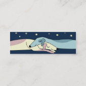 Honden - Skinny Mini Visitekaartje (Achterkant)