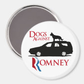 Honden tegen Romney -.png Magneet (Voorkant / Achterkant)