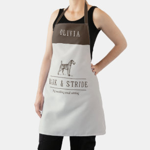 Honden Uitlaten Zakelijk apron Natuurlijk Schort