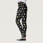 Honden uitvoeren (groot patroon) leggings (Links)
