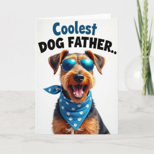 Honden Vader Intens Azuur Kaart