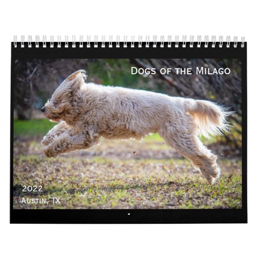 Honden van de agenda van Milago Kalender (Hoes)