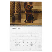 Honden van Louis Agassiz Fuertes Kalender (Jan 2026)