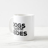 Honden voor Dudes Koffiemok (Voorkant links)