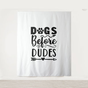 Honden voor Dudes Wandkleed