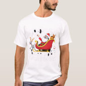 Honden Voor Iedereen Sinterklaas Grappige Kerstmis T-shirt (Voorkant)