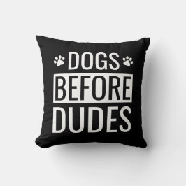 Honden Voor Mannen Citaat Kussen