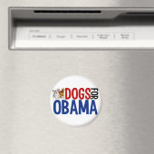 Honden voor Obama Magneet (Insitu (Vaatwasser))