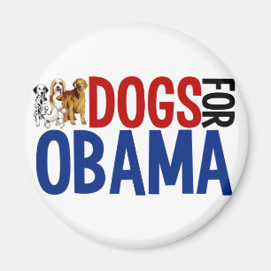 Honden voor Obama Magneet