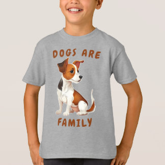 Honden zijn familie t-shirt