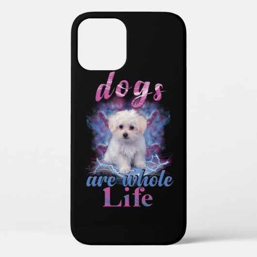 Honden zijn het hele leven Case-Mate iPhone case (Achterkant)