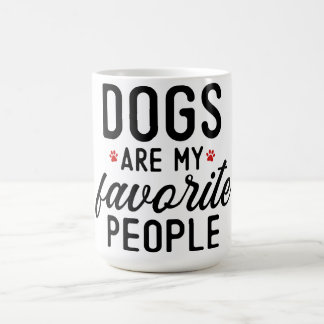 Honden zijn mijn favoriete mensen koffiemok