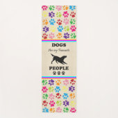 Honden zijn mijn favoriete mensen Yoga Mat (Voorkant)