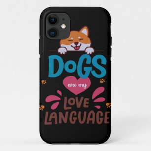 Honden zijn mijn liefdestaal iPhone 11 hoesje