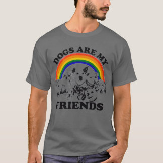 Honden zijn mijn vriendjes jongen t-shirt
