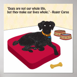 Honden zijn niet ons hele leven poster