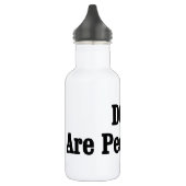 HONDEN zijn ook mensen! Waterfles (Links)