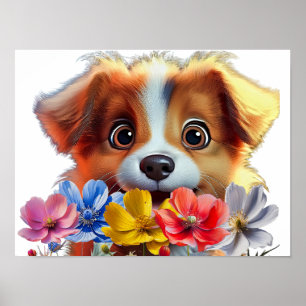 Honden zijn Schattig Verhip Poster