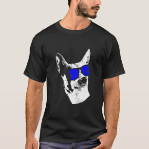 Honden zonnebrillen met een handige hond t-shirt