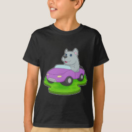 hondenauto t-shirt