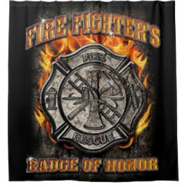 Hondenbadge Douchegordijn