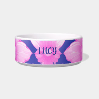 Hondenbak Fel roze fancy Voerbakje