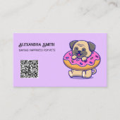 Hondenbakkerij Custom QR Visitekaartje (Voorkant)