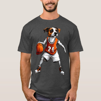 Hondenbasketbal T-shirt