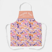 hondenbeendervoer apron schort (Voorkant)