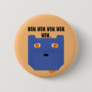 Hondenbewonderaar Ronde Button 5,7 Cm