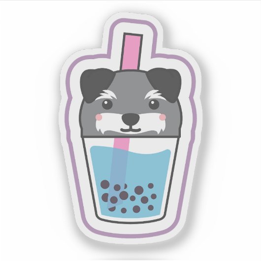 Hondenboba Sticker (Voorkant)