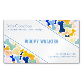 hondenbotontwerp bedrijf Stationery Visitekaartje Magnetisch Visitekaartje