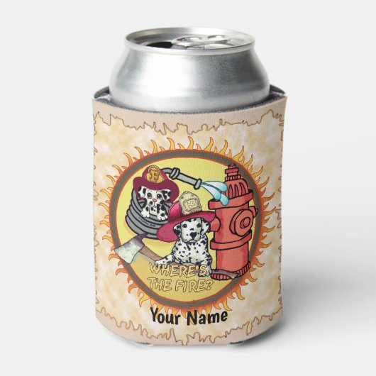 Hondenbrandweer koelbox blikjeskoeler (Blikje Voorkant)