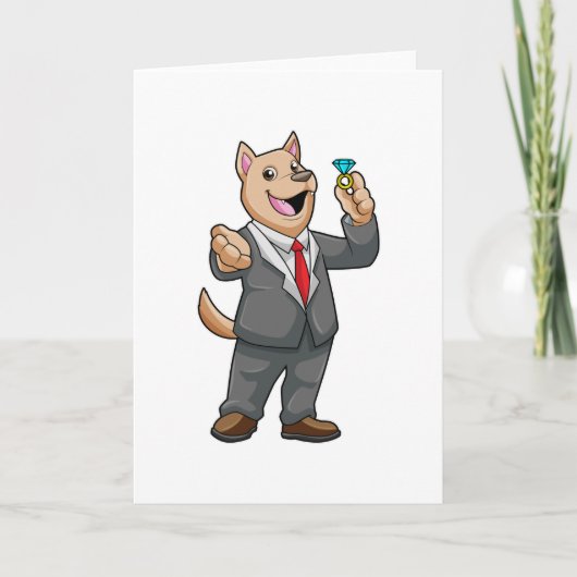 Hondenbruidring Kaart (Voorkant)