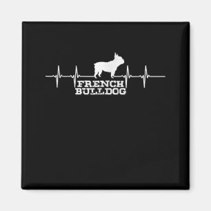 hondencadeau Franse Bulldog Heart Magneet