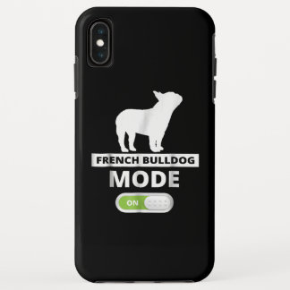 hondencadeau | Franse Bulldog-modus iPhone XS Max Hoesje