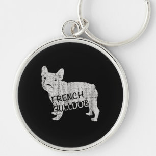 hondencadeau Hevige Franse buldog Sleutelhanger